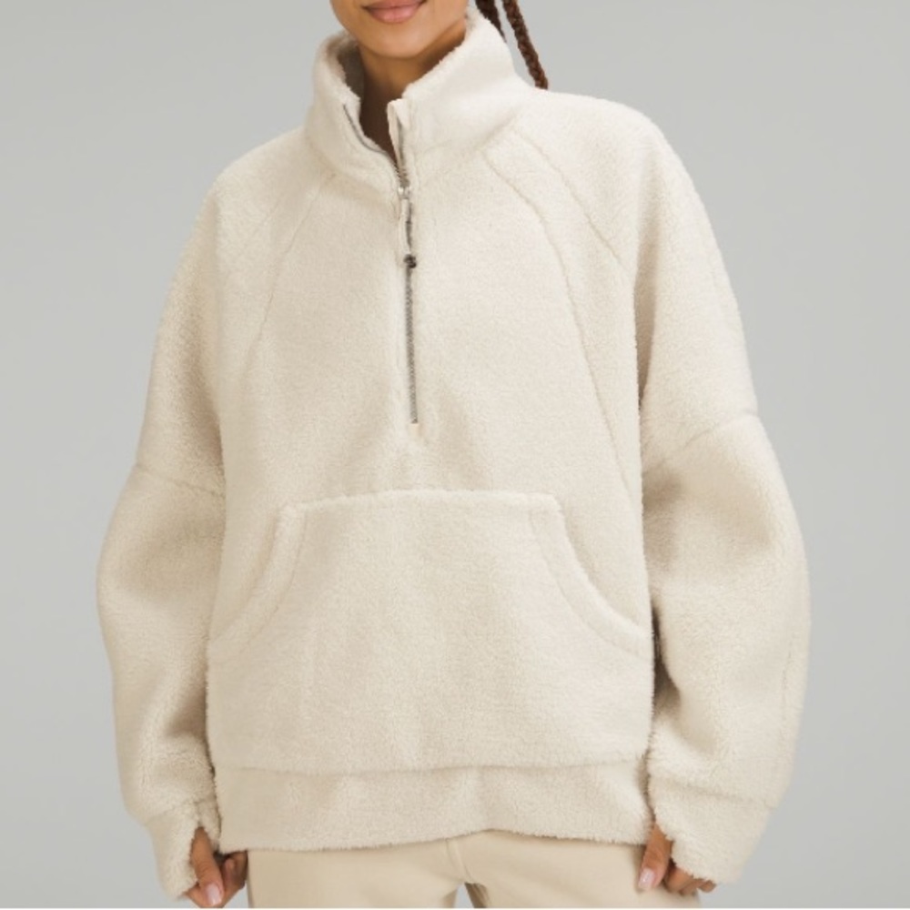 Lululemon Fluffy Half Zip Scuba